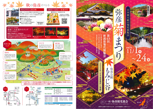 2022「菊まつり/秋のイベント」 電子チラシ