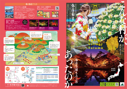 令和7年版「菊まつり/秋のイベント」電子チラシ