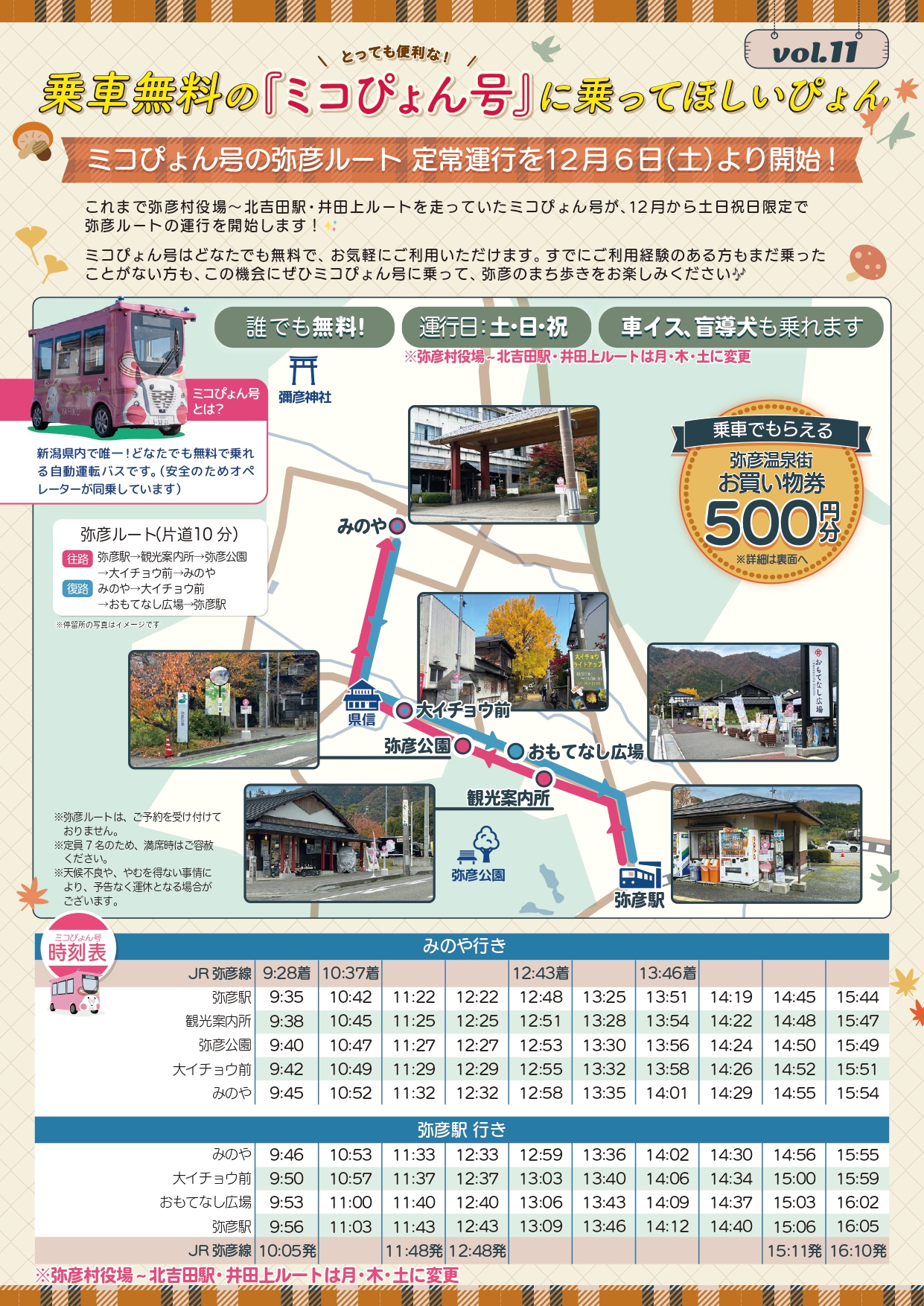 ミコぴょん号ウラ